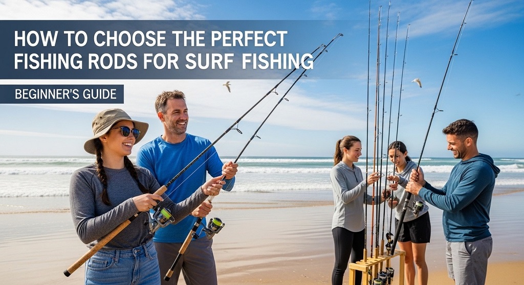 How to Choose the Perfect Fishing Rods for Surf Fishing (Beginner’s Guide)